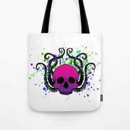 Octopus Skull Tote Bag