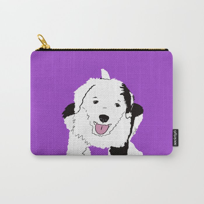 Gypsy The Sheepadoodle Carry-All Pouch