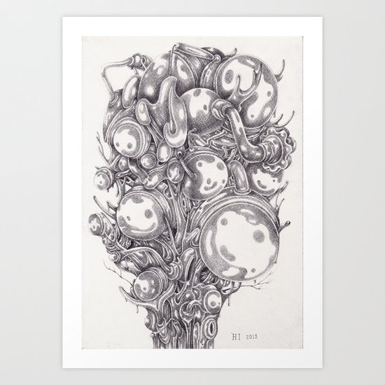 Heliotrope Art Print