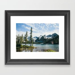Idaho Mountain Lake - Nature Photography Framed Art Print