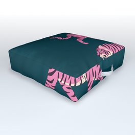 Fierce: Night Race Pink Tiger Edition Outdoor Floor Cushion