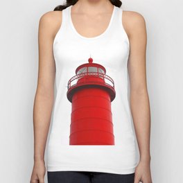 Really Red Lighthouse Tank Top