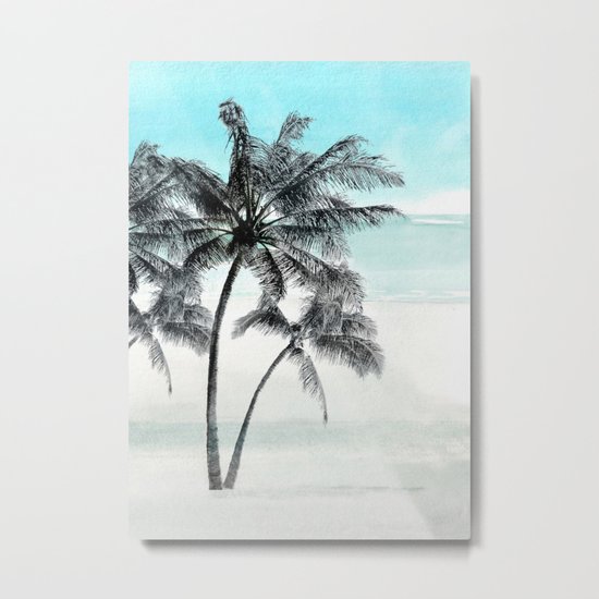 Palm Trees Metal Print