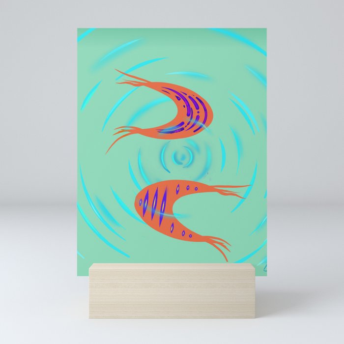 Oceanic Mini Art Print