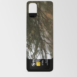 Pine Tree Close up - Nature's Beauty Captured - Dark Green botanical photograph Android Card Case