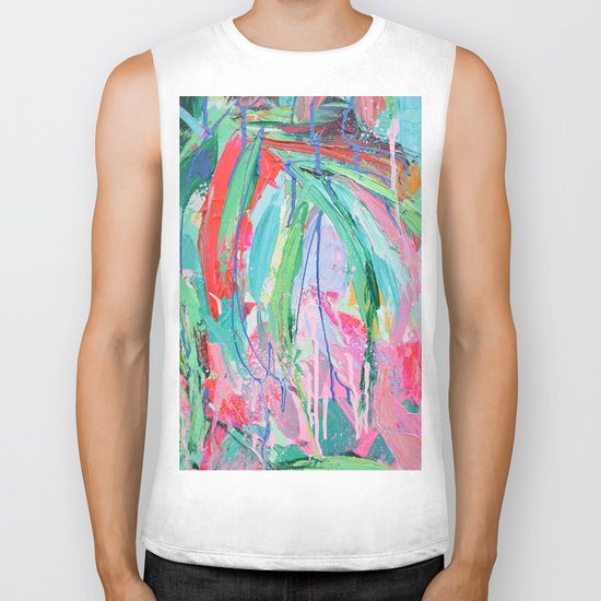Tropical Canopy Biker Tank
