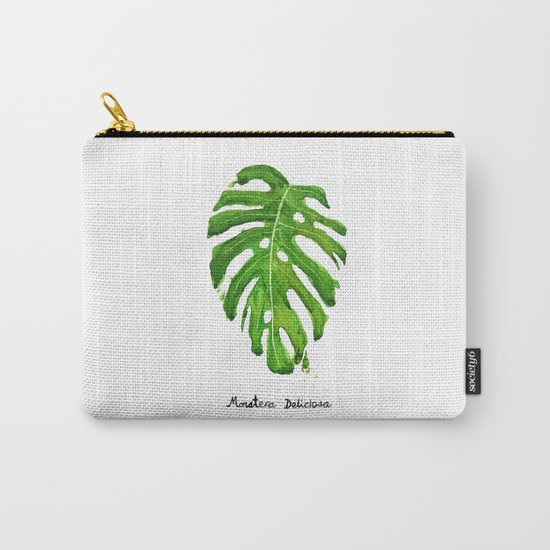 Monstera Deliciosa Carry-All Pouch