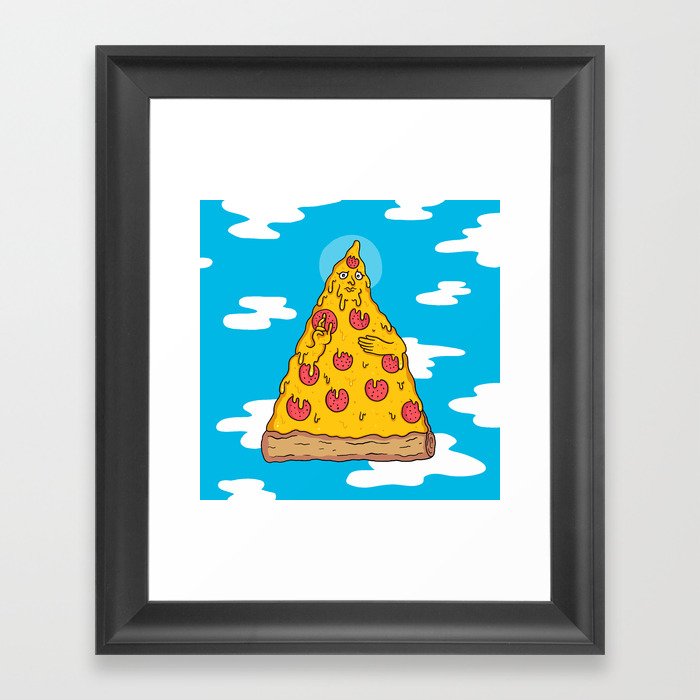 Pizza Be With You Framed Art Print