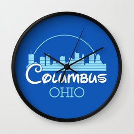 Columbus, Ohio Wall Clock