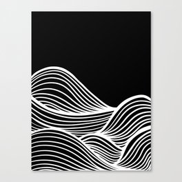 White dunes Canvas Print