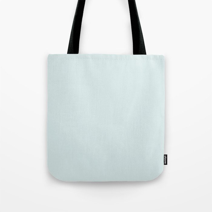 Blue Taffeta Tote Bag