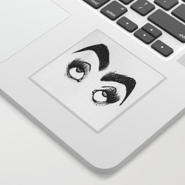 Eye Roll Sticker