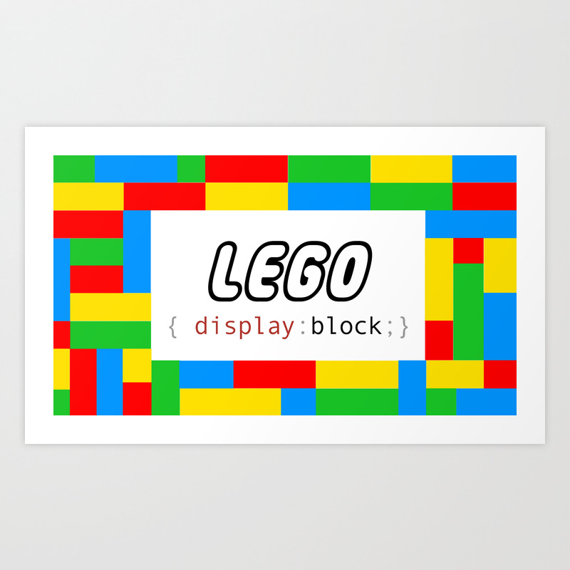 lego artwork prints