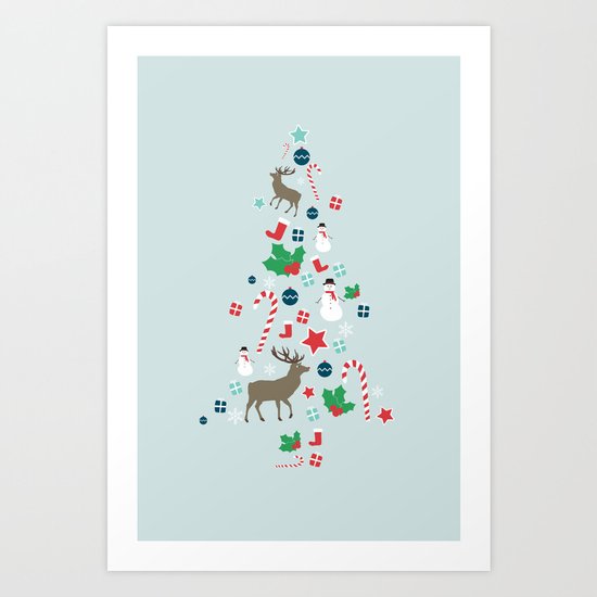 O Christmas Tree Art Print