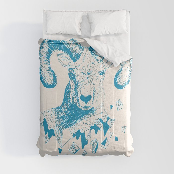 Fragments (Sheep) Comforter