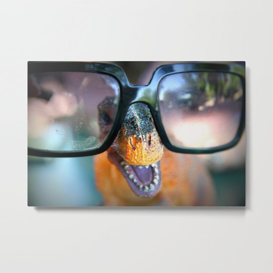 dino dude Metal Print