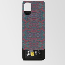 psychedelic color mayhem Android Card Case