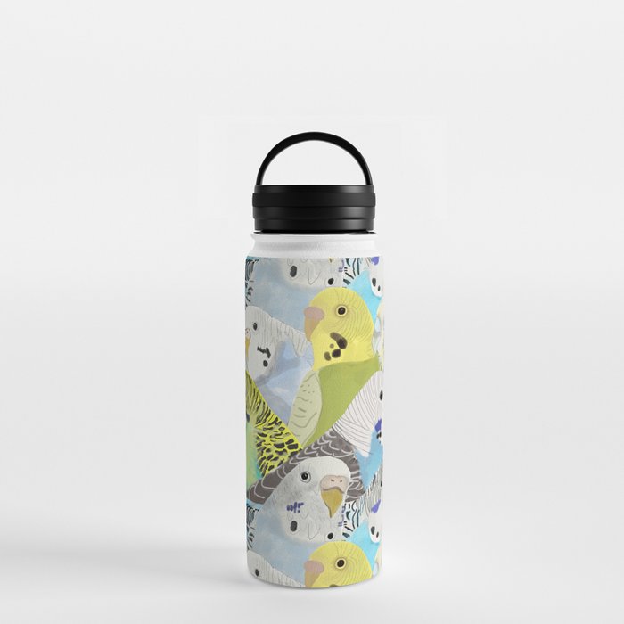 Budgie Parakeets Water Bottle
