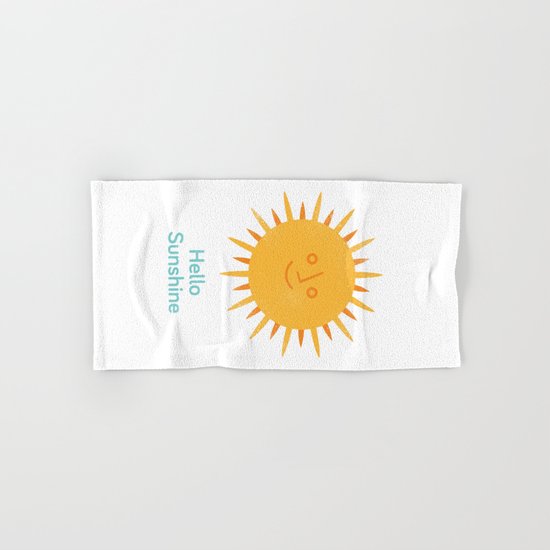 Hello Sunshine Hand & Bath Towel
