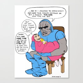 Tales from the Darkseid Canvas Print