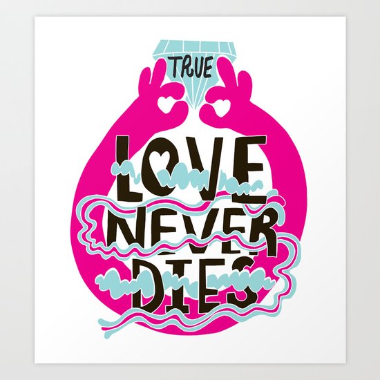 True Love Art Print
