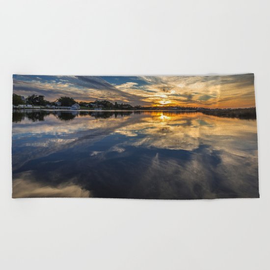 Cloud Art Beach Towel