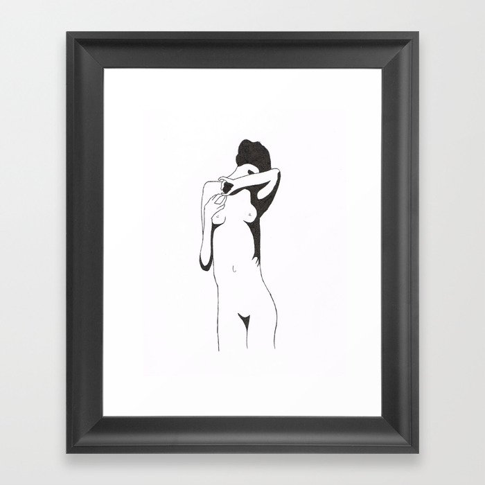 Depression  Framed Art Print