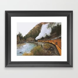 Steam Train Framed Art Print