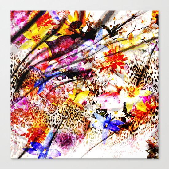 Tiger flower Canvas Print