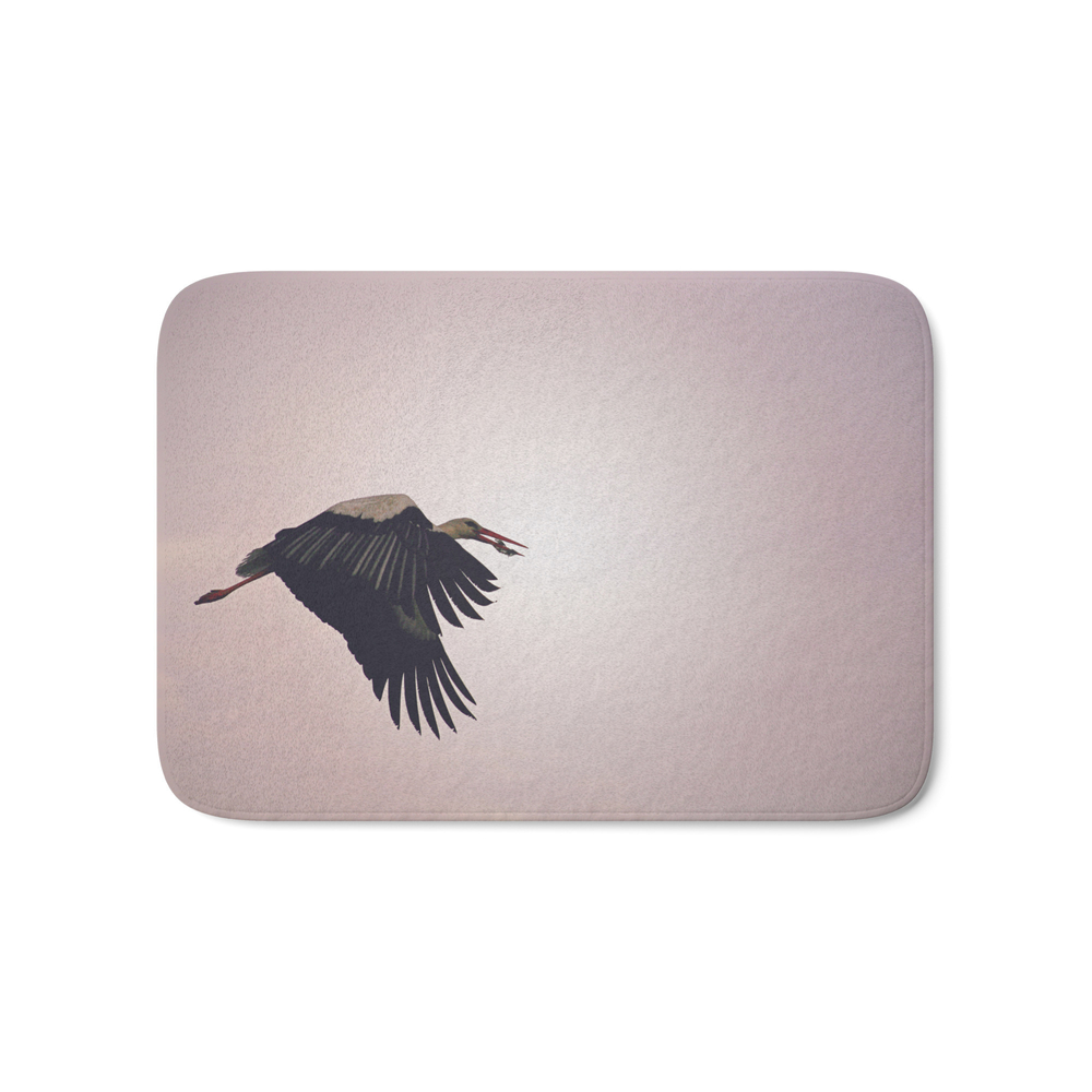 Flying Home Bath Mat by sophietakesphotos