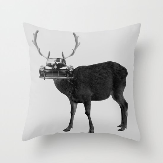 deer Throw Pillow