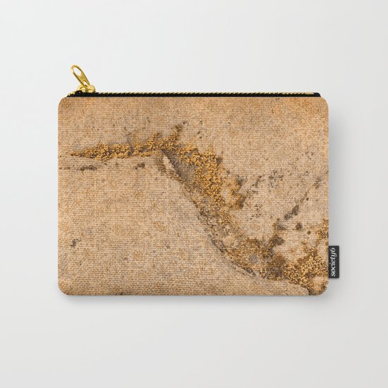 Vintage Moss Flourishes Carry-All Pouch