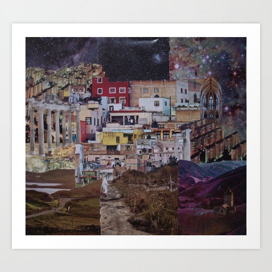 Structures Art Print