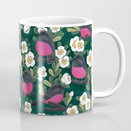 Pink Robins Coffee Mug