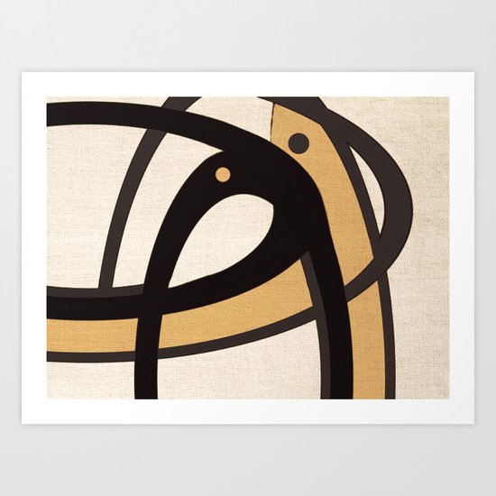 Fish in Fish Art Print