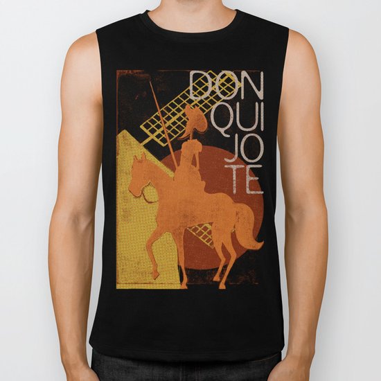 Books Collection: Don Quixote Biker Tank