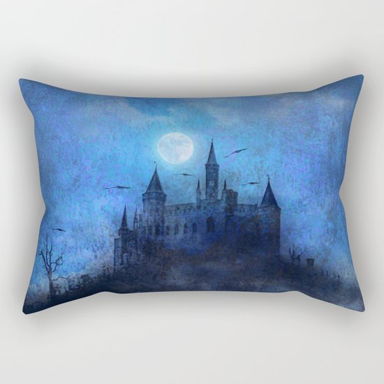 Mystical castle Rectangular Pillow
