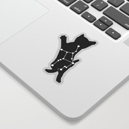 virgo cat Sticker