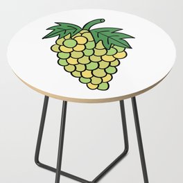 Doodle Grapes Side Table