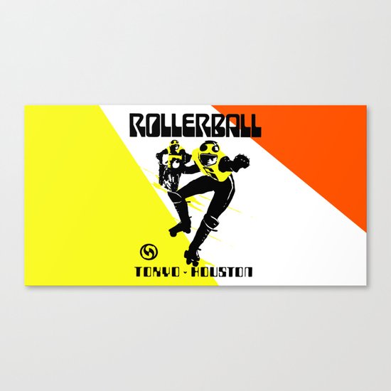 ROLLERBALL Canvas Print