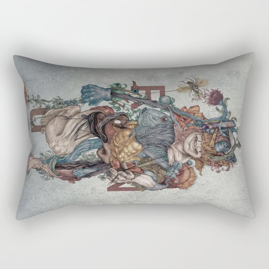 Human naturally Rectangular Pillow