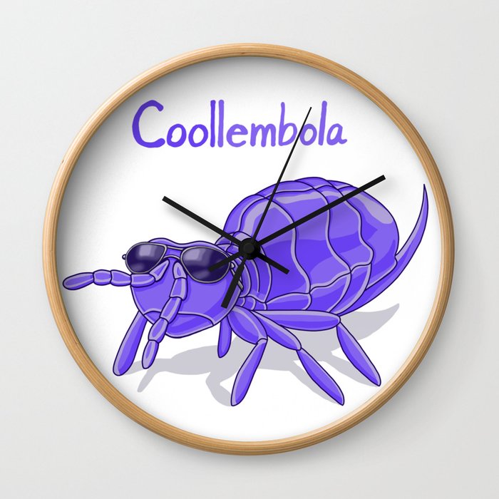 Coollembola Wall Clock