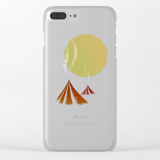 VULCANOS Clear iPhone Case
