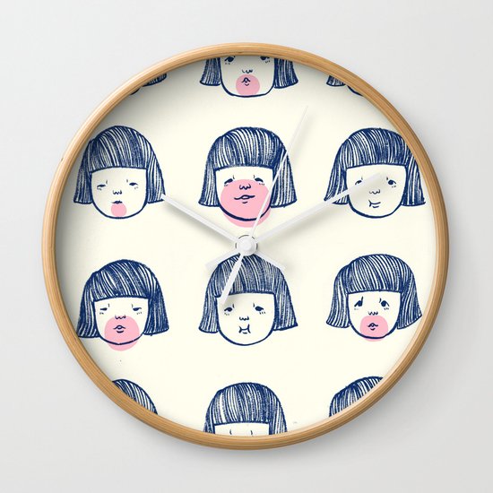Bubble bubble bubble gum Wall Clock