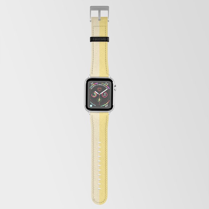 Color Combination. White, Vanilla Custard, Goldfinch, Scarlet Sage. Minimal Style. Solid Colors. Apple Watch Band