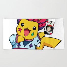 Pikasoka or Hisokachu ? Beach Towel