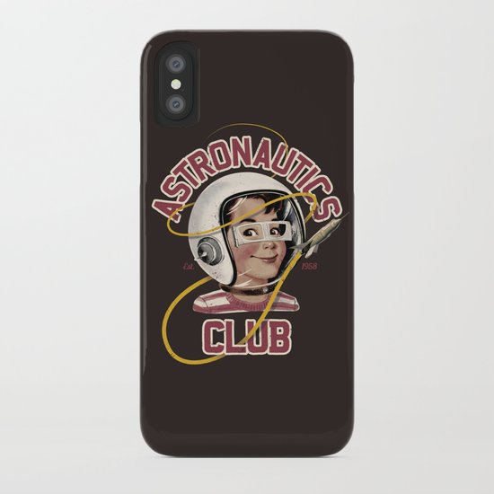Astro Club (brown) iPhone Case