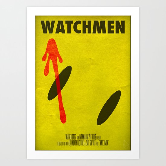 Watchmen - The Comedian Art Print