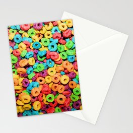 Fruit Loops Cereal Stationery Cards