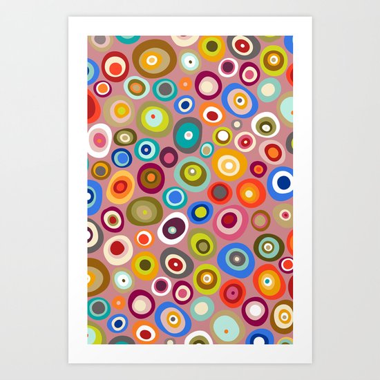freckle spot blush Art Print